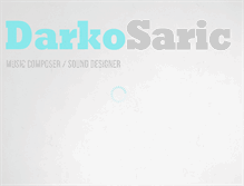 Tablet Screenshot of darkosaric.com